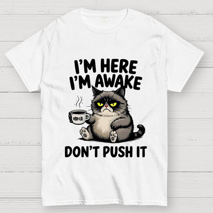 Tired Cat Geek T-Shirt