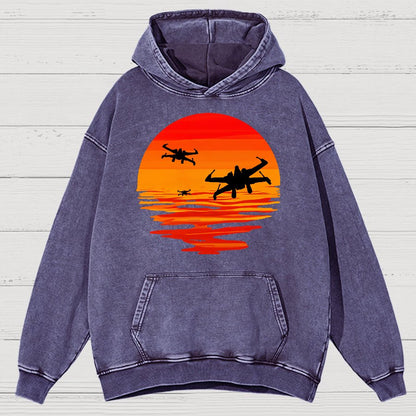 Geek Vintage Distressed Hoodie