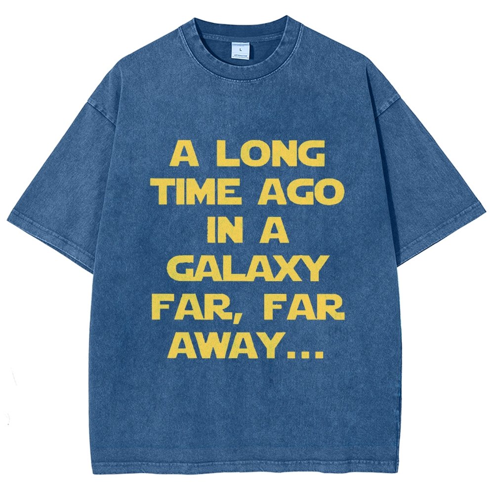 A Cosmos Far Away Vintage Distressed T-shirt