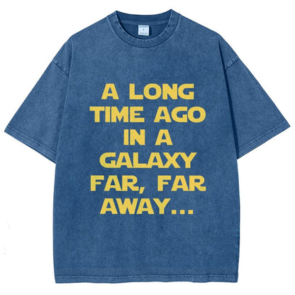 A Cosmos Far Away Vintage Distressed T-shirt