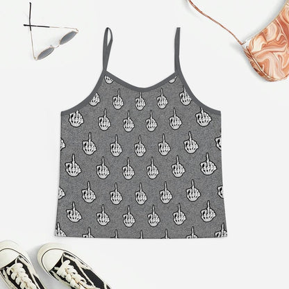 A Meaningful Gesture Women's Geek Suspender Cami Set