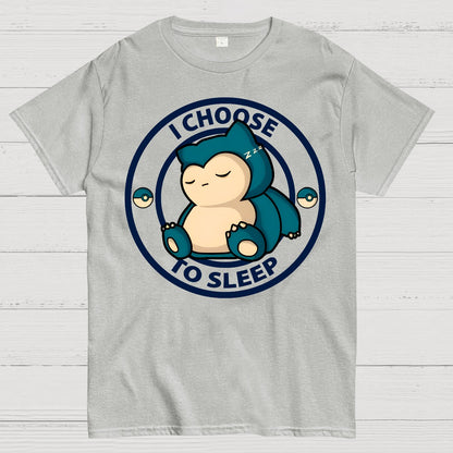 I Choose To Sleep Geek T-Shirt