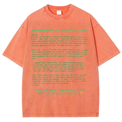DeepSeek-R1 is Not Good at T-shirts Vintage Distressed T-shirt