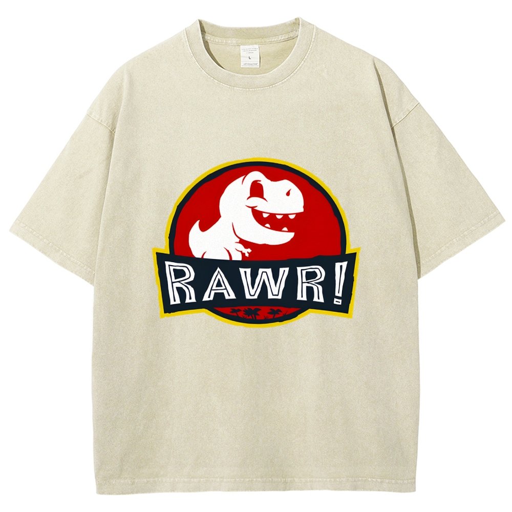 RAWR! Vintage Distressed T-shirt