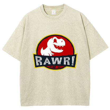 RAWR! Vintage Distressed T-shirt