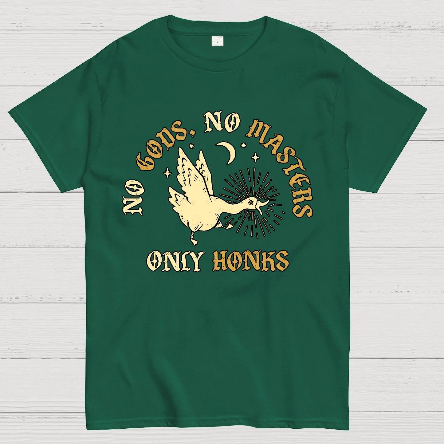 No Gods, No Masters Geek T-Shirt