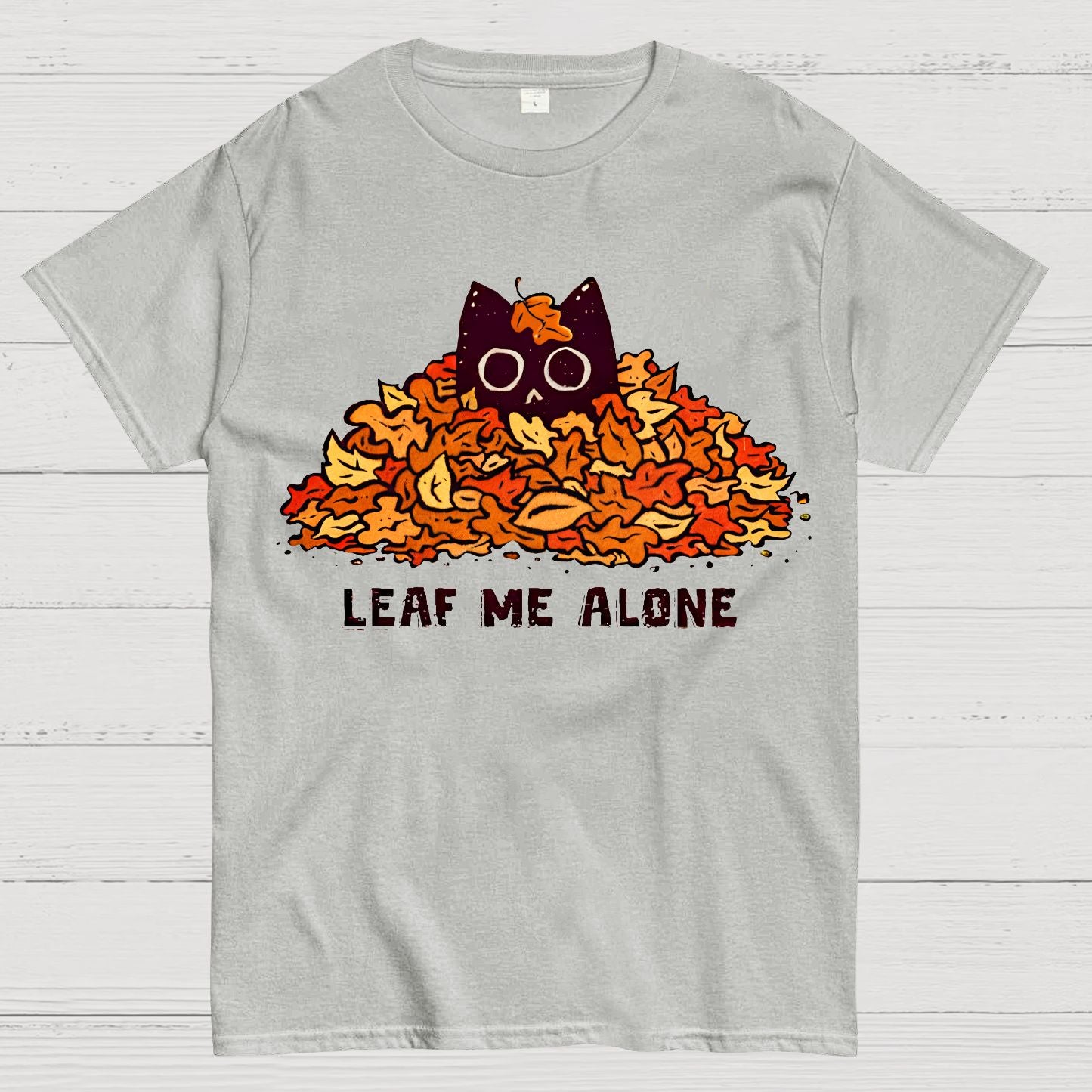 Leaf Me Alone Geek T-Shirt
