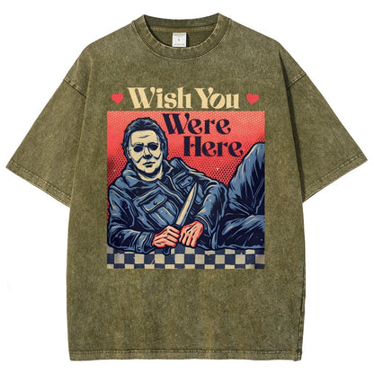 Wish You Were Here Vintage Distressed T-shirt