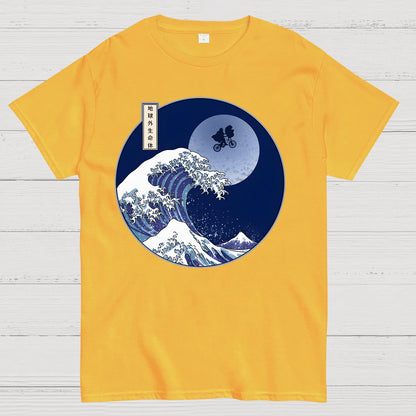 The Great Wave Goodbye Geek T-Shirt