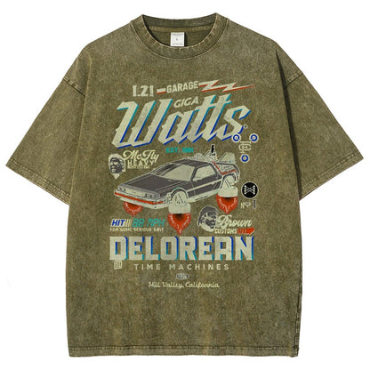 Gigawatts Garage Remix Vintage Distressed T-shirt