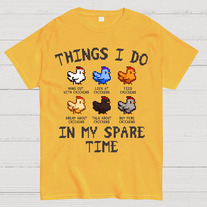Things I Do In My Spare Time Funny Geek T-Shirt