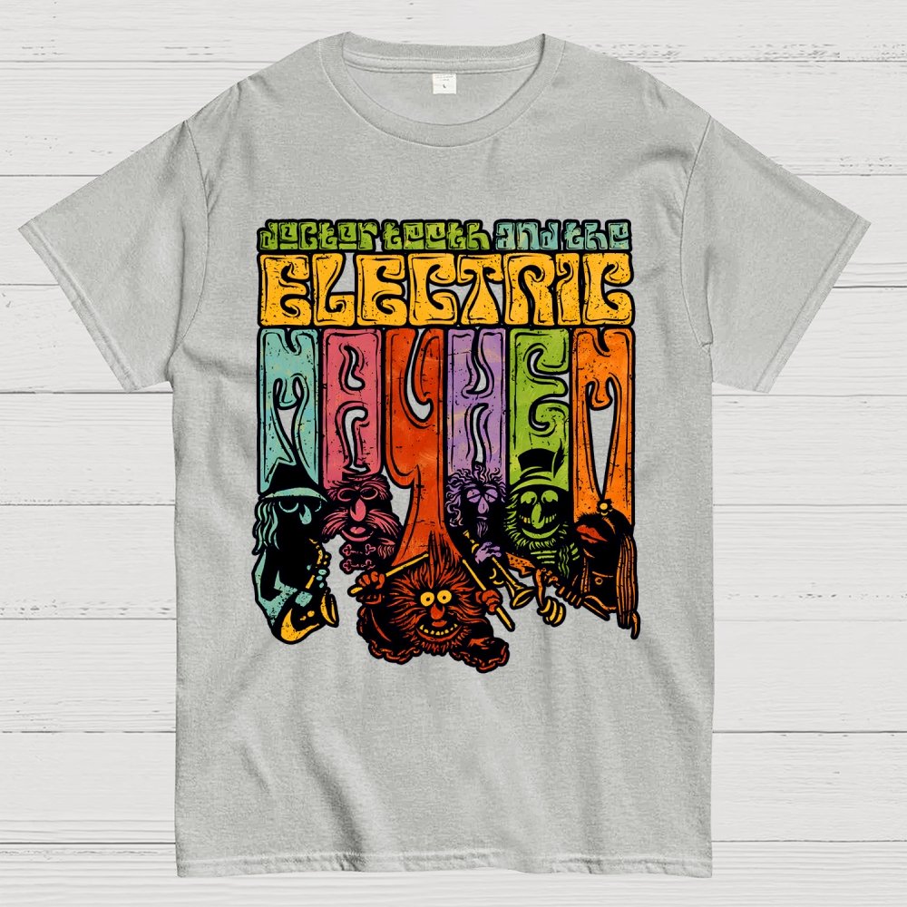The Psychedelic Mayhem Geek T-Shirt
