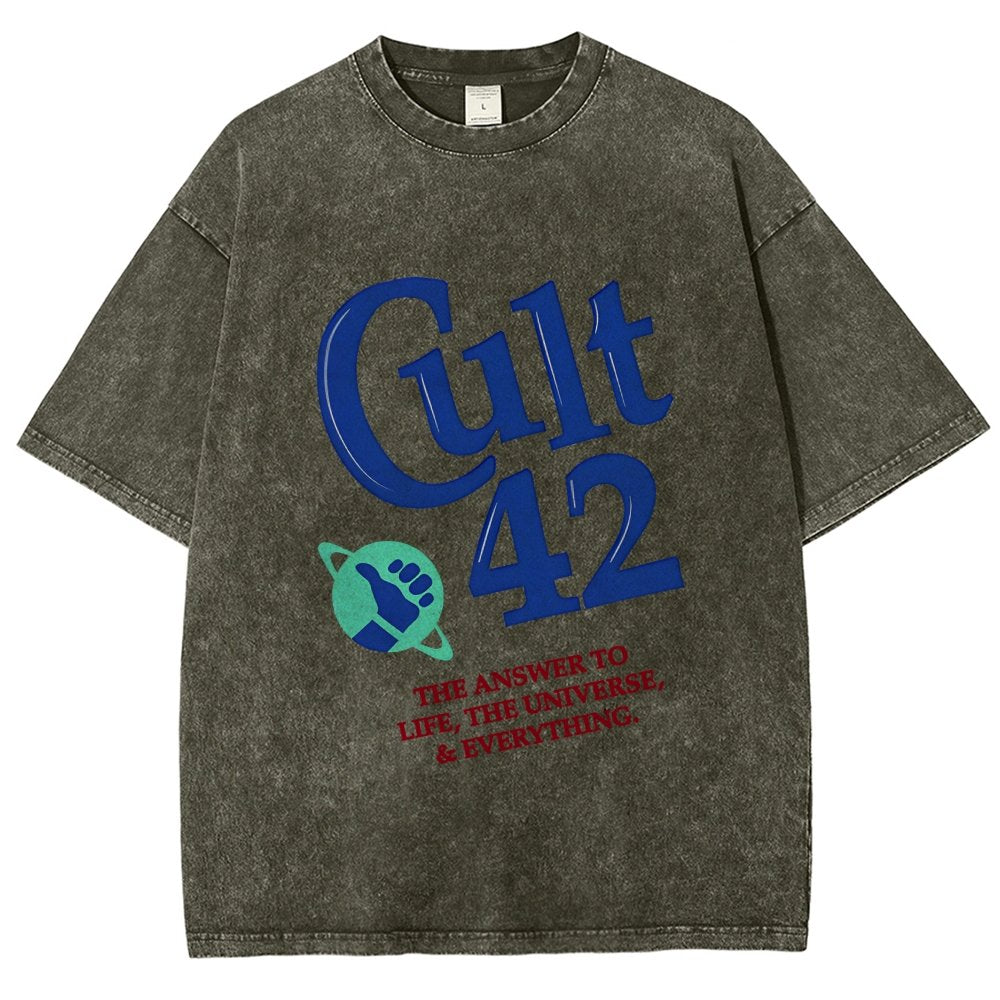 Cult 42 Vintage Distressed T-shirt