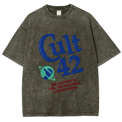 Cult 42 Vintage Distressed T-shirt
