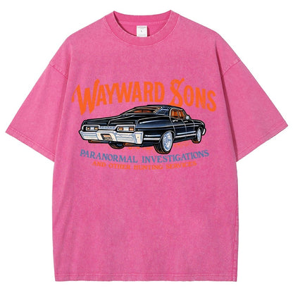 Wayward Sons Vintage Distressed T-shirt
