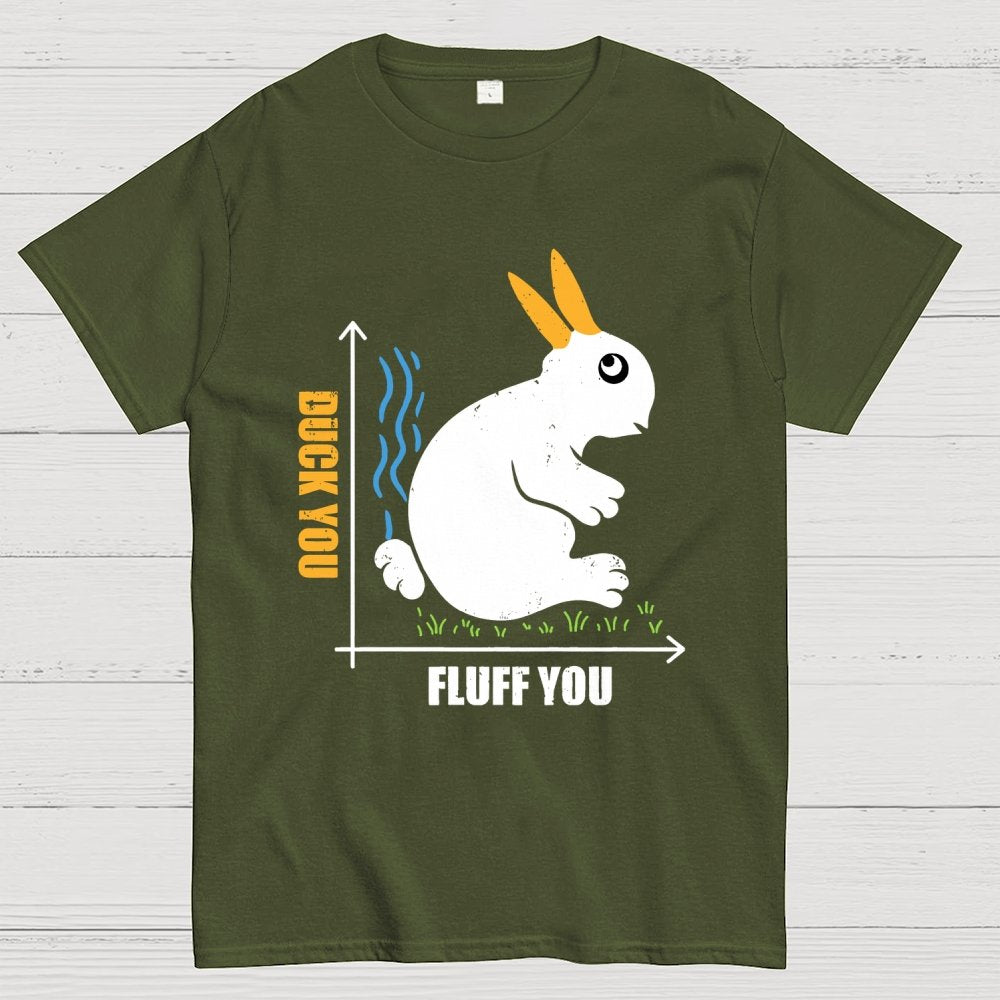 Duck You Fluff You Geek T-Shirt