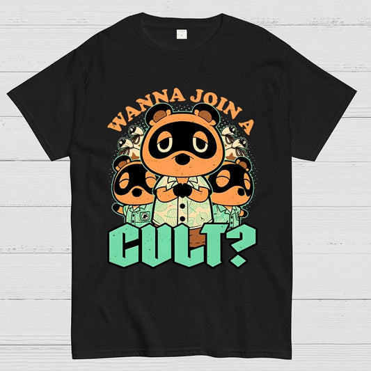Raccoon Island Cult Geek T-Shirt