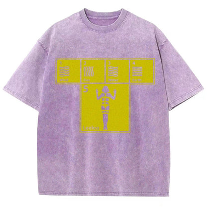Five Elements Vintage Distressed T-shirt
