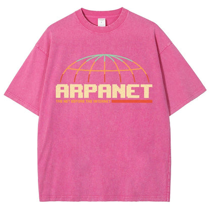 Retro Network Vintage Distressed T-shirt