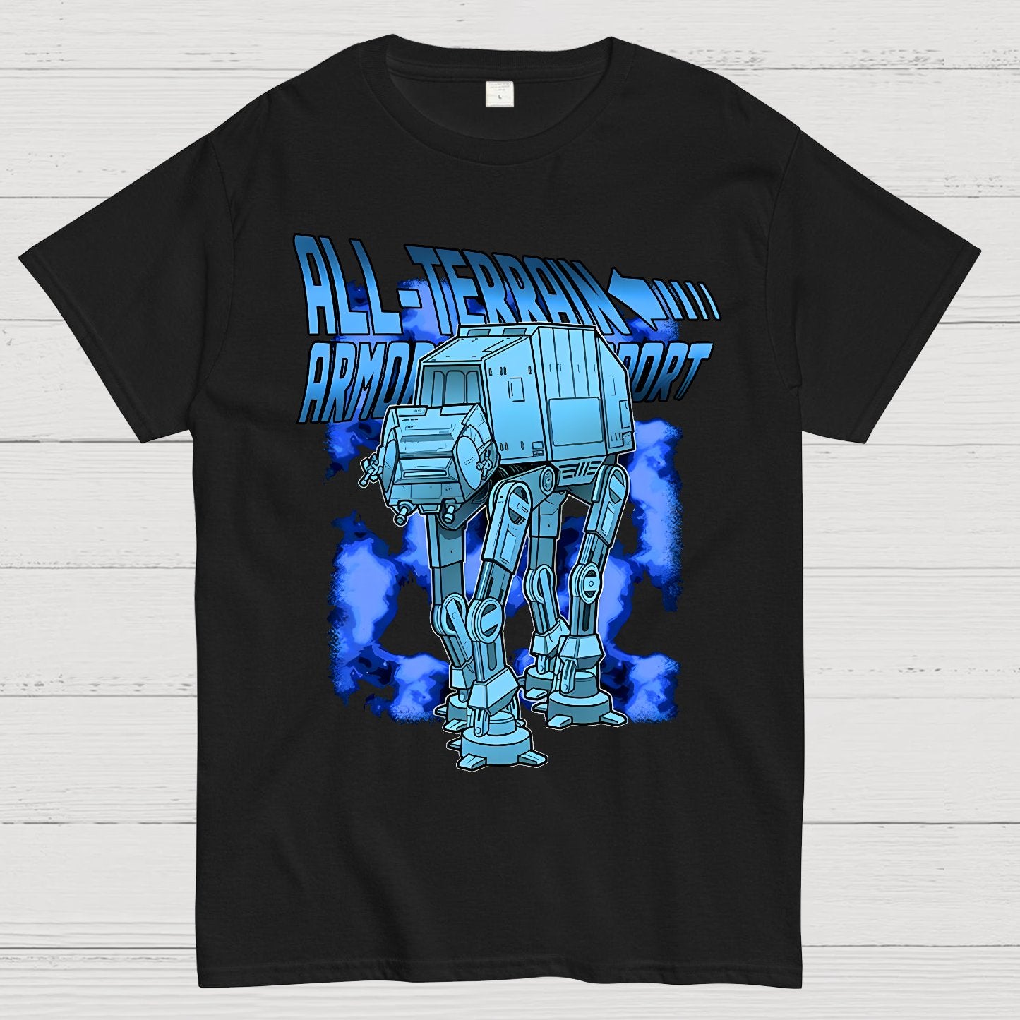 Mega Terrain Mecha Transport Geek T-Shirt