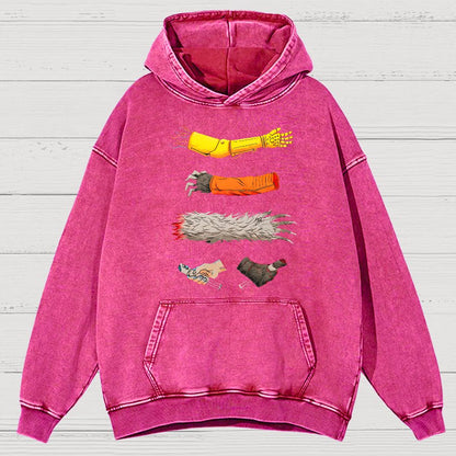 Casualties of Wars Vintage Distressed Hoodie