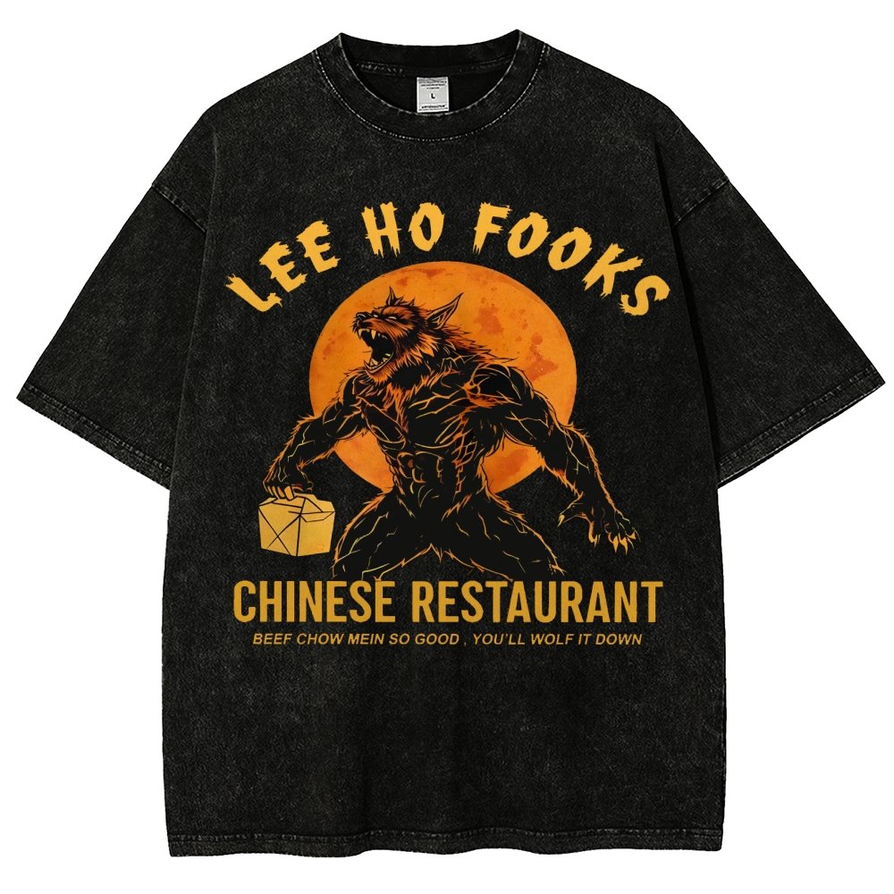 Lee Ho Fooks  Vintage Distressed T-shirt