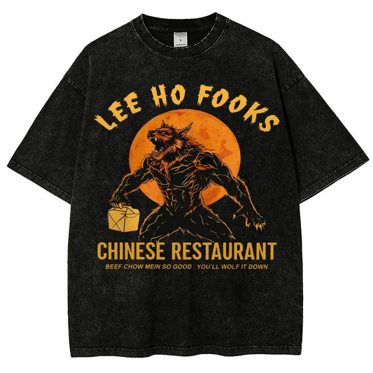 Lee Ho Fooks  Vintage Distressed T-shirt