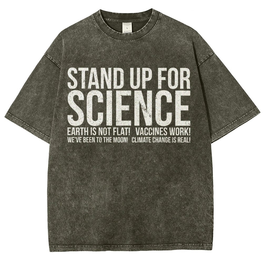 Stand Up For Science Vintage Distressed T-shirt