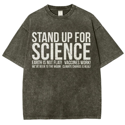 Stand Up For Science Vintage Distressed T-shirt