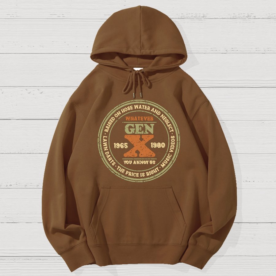 Raised on Hose Water and Neglect Geek Cotton Hoodie