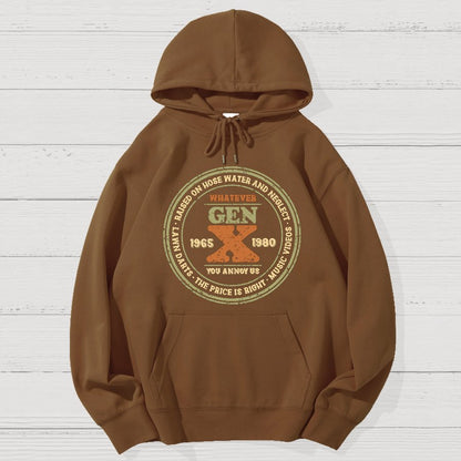 Raised on Hose Water and Neglect Geek Cotton Hoodie