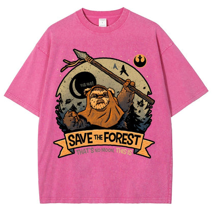 Save The Mystic Grove Vintage Distressed T-shirt