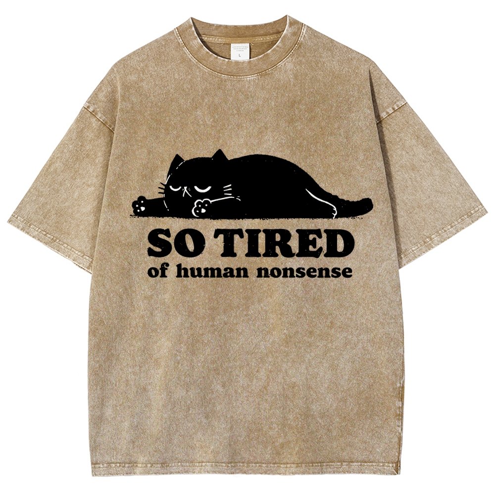 So Tired Vintage Distressed T-shirt