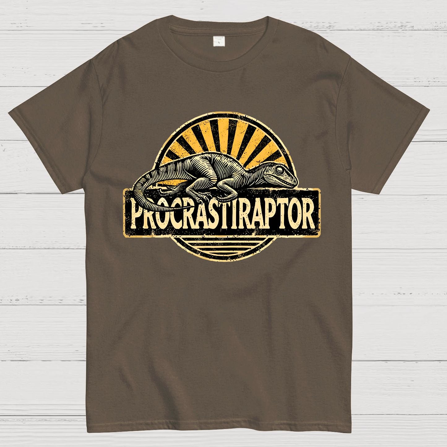 Procrastiraptor Geek T-Shirt