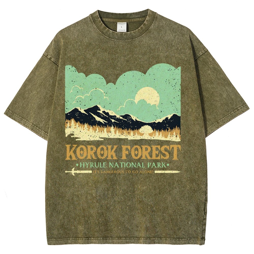 Legendary Forest Vintage Distressed T-shirt