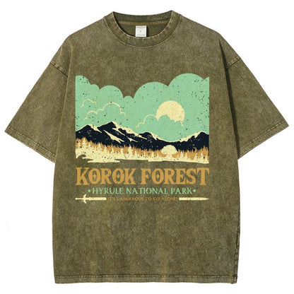 Legendary Forest Vintage Distressed T-shirt
