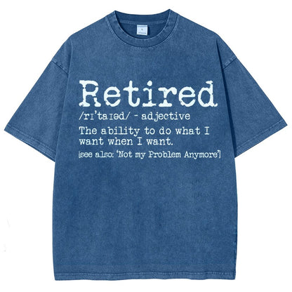 Fun Programming Programs For Retirement Vintage Distressed T-shirt