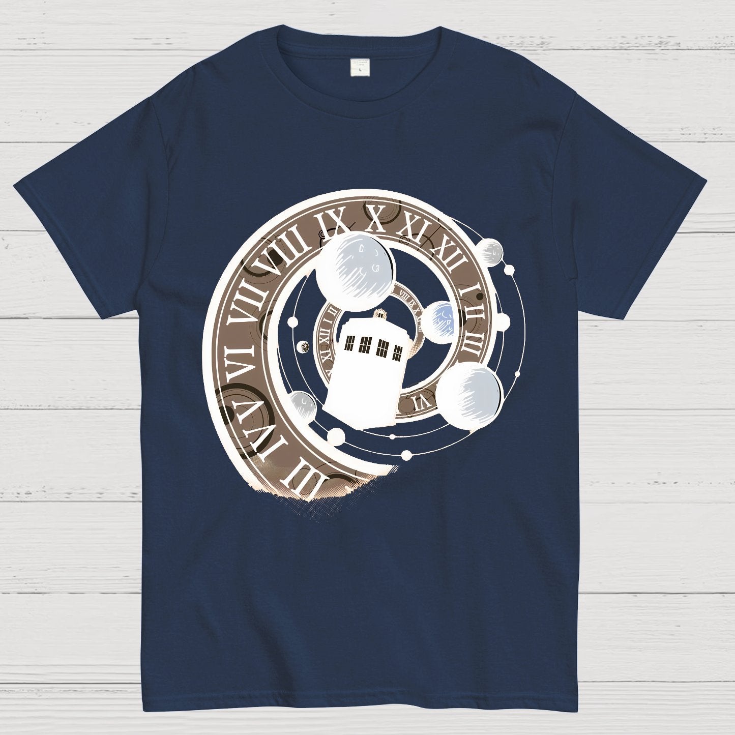 Time Travel Box Geek T-Shirt