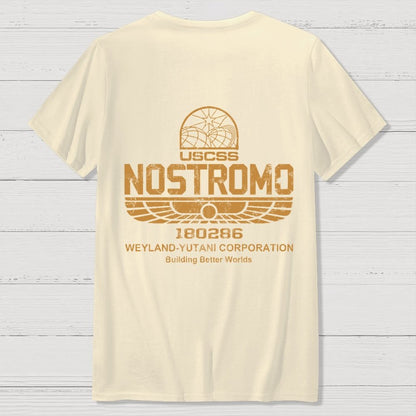 Mystery Ship Front And Back Printing Geek T-Shirt