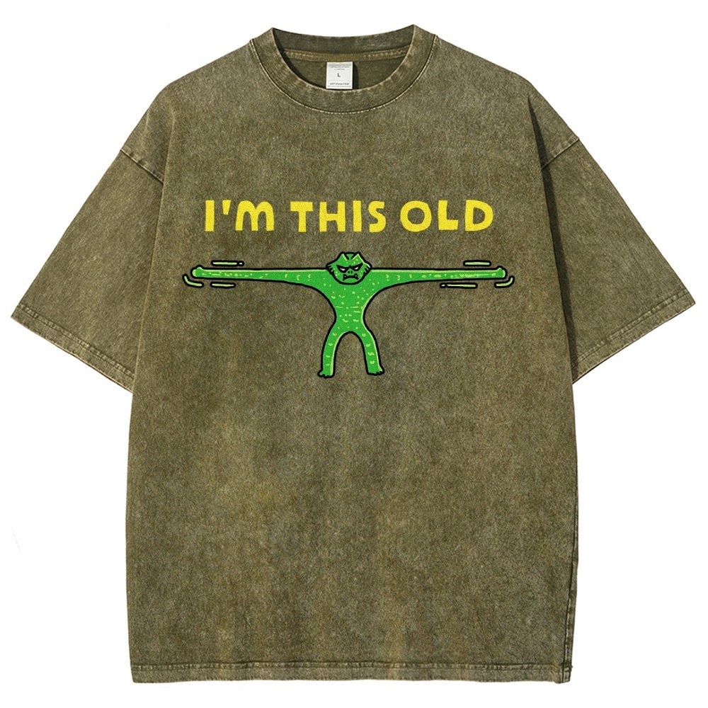 Old As Stretch Vintage Distressed T-shirt