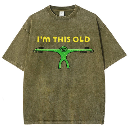 Old As Stretch Vintage Distressed T-shirt