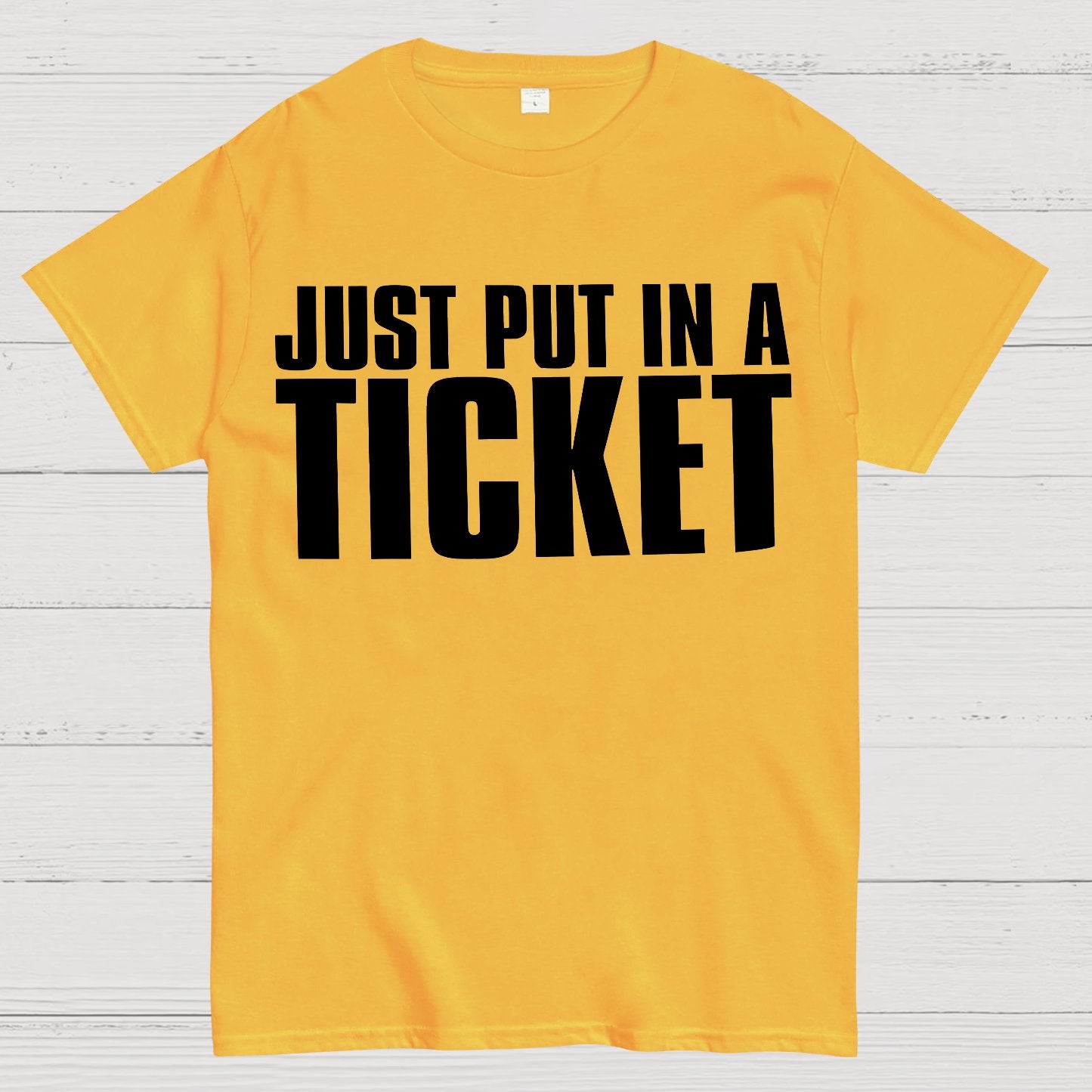 Just Put In A Ticket Shirt Tech Support Checklist Geek T-Shirt