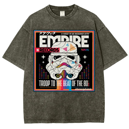 Troop to the Beats Vintage Distressed T-shirt