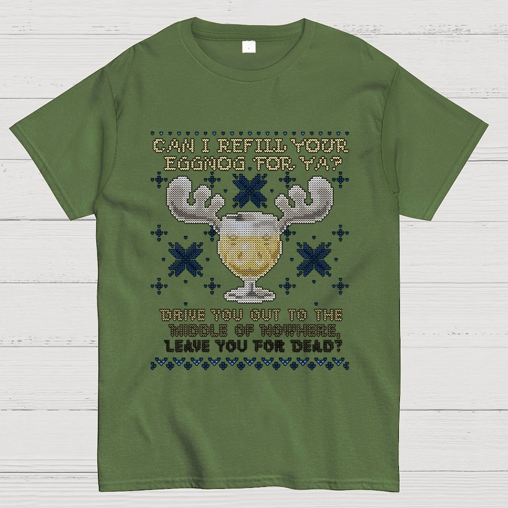 Wally World Eggnog Geek T-Shirt