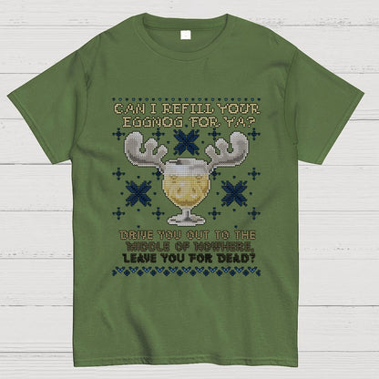 Wally World Eggnog Geek T-Shirt