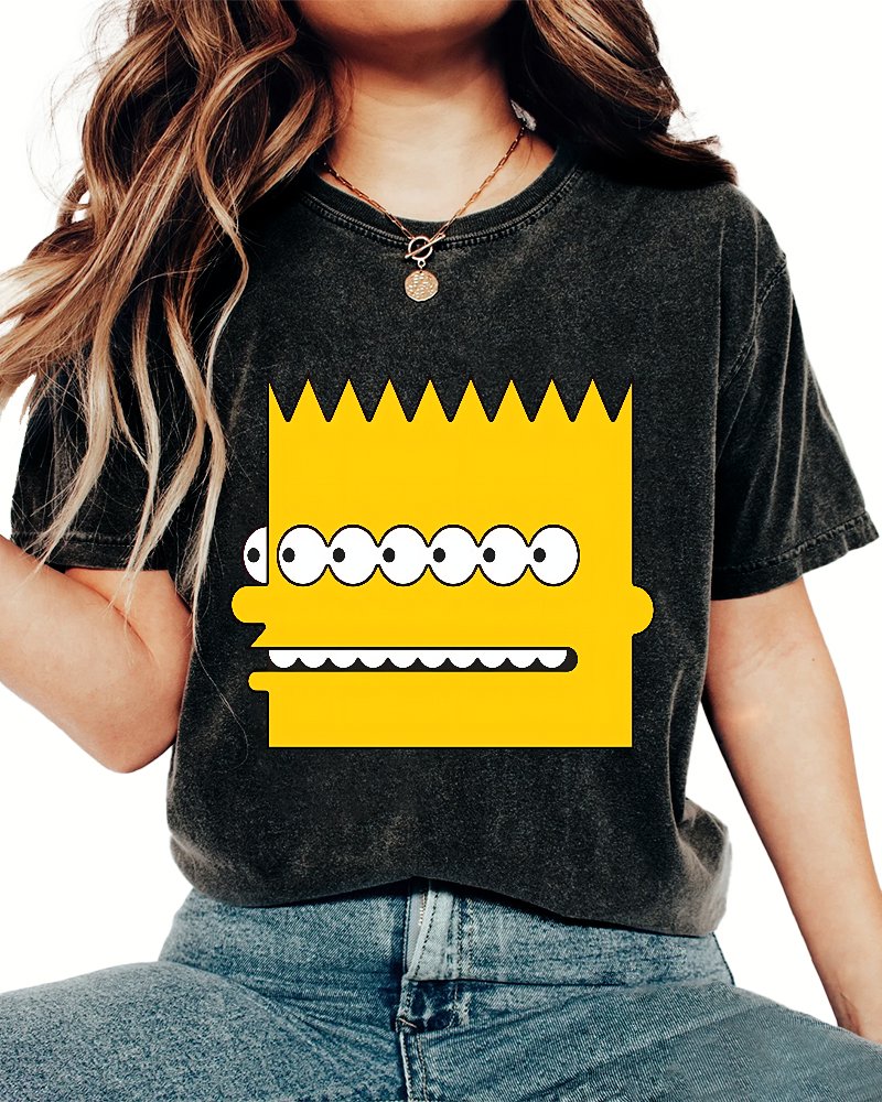 Multi Multi Funny Nerd Vintage Distressed T-shirt
