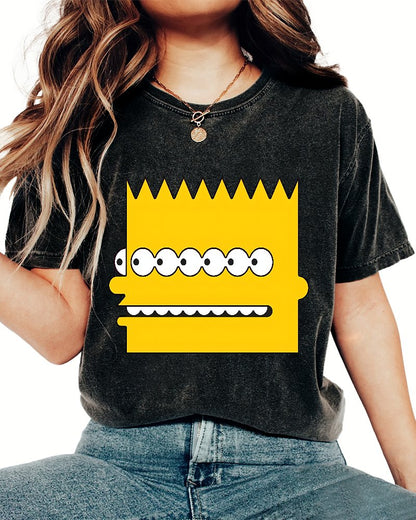 Multi Multi Funny Nerd Vintage Distressed T-shirt
