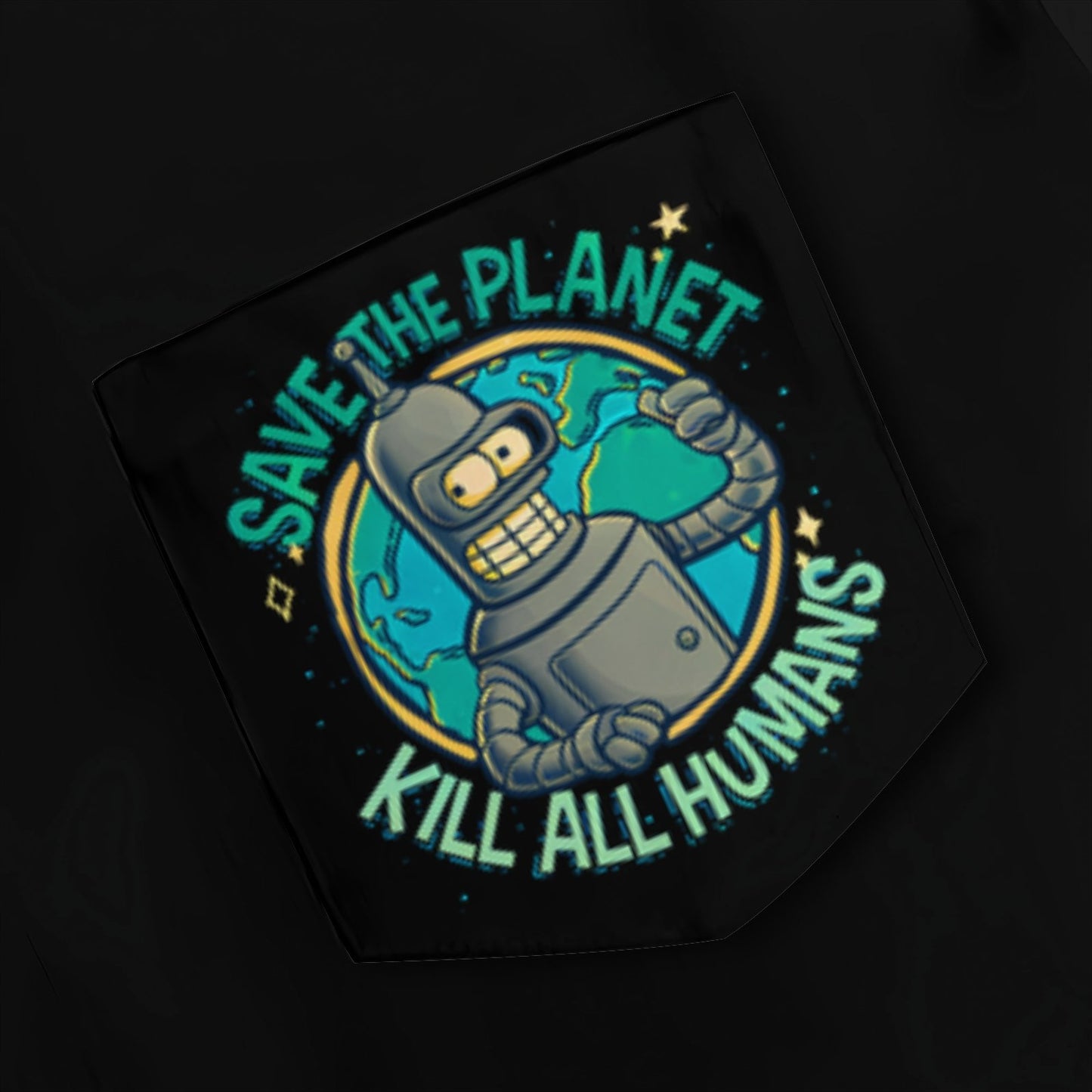 Save The Planet Kill All Humans Geeky Shirt