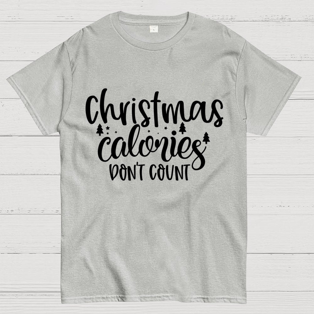 Christmas Calories Don't Count Geek T-Shirt