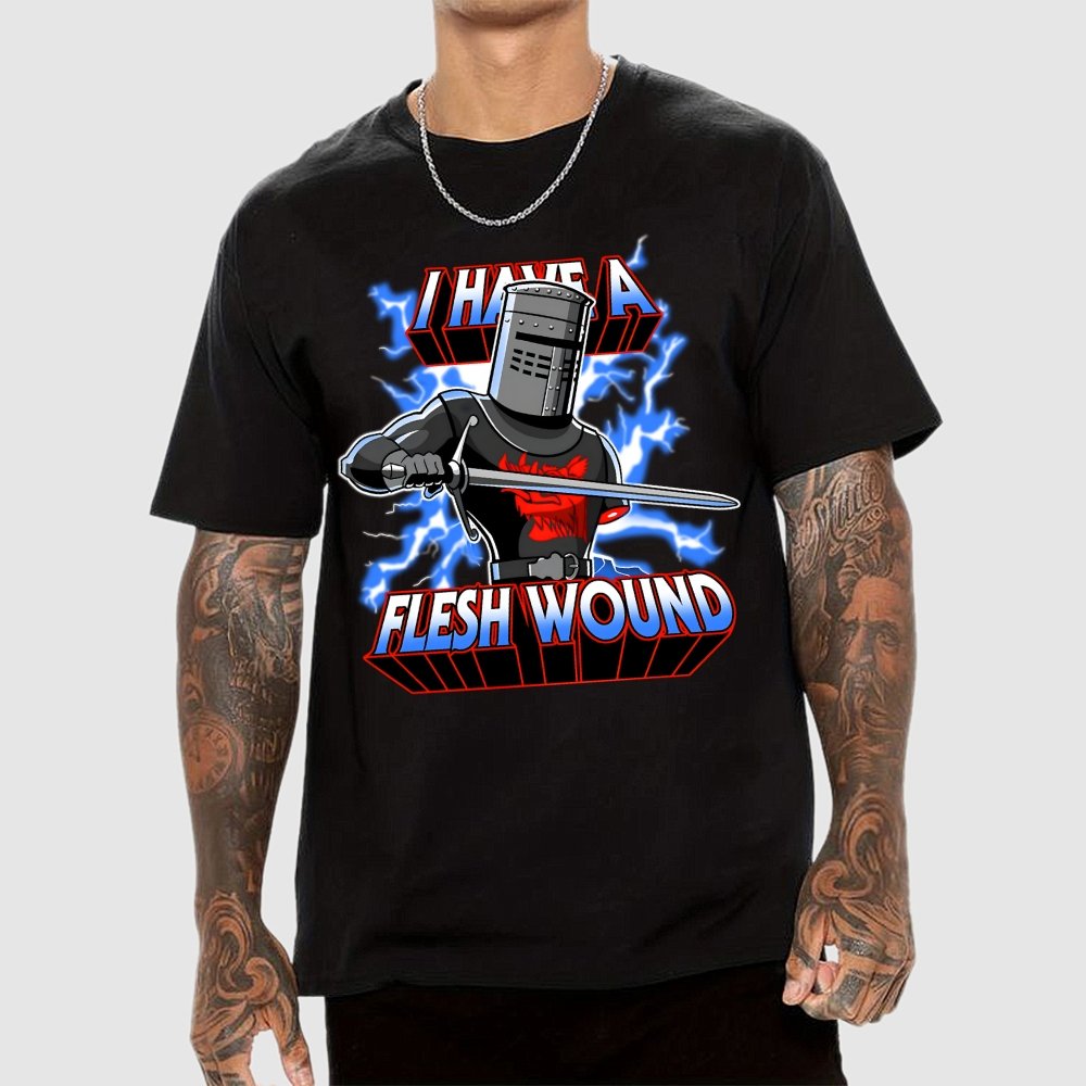 I Have a Flesh Wound Geek T-Shirt